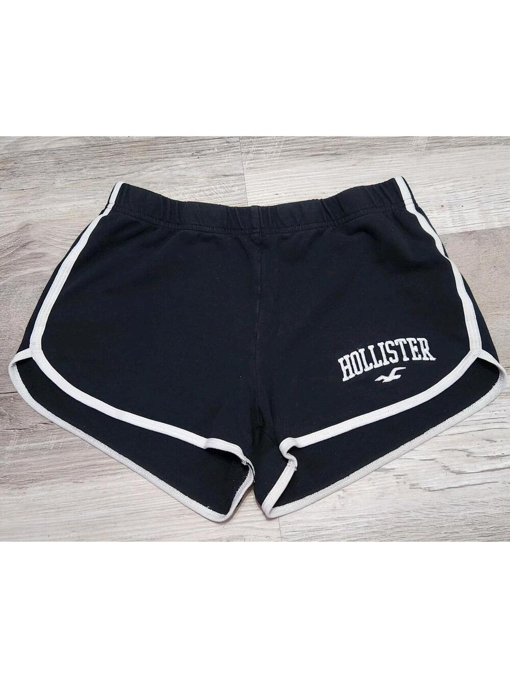 Vintage Y2k Hollister Micro Mini Shorts Black Extra Small